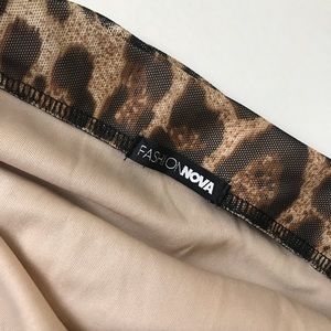 HIGH WAISTED CHEETAH PRINT SKIRT